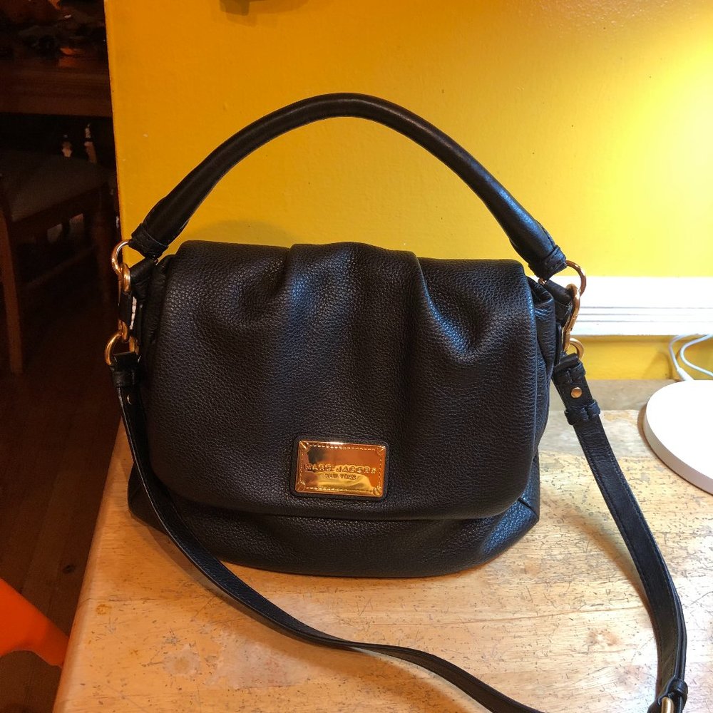 Marc Jacobs Black Classic Q Lil Ukita Handbag